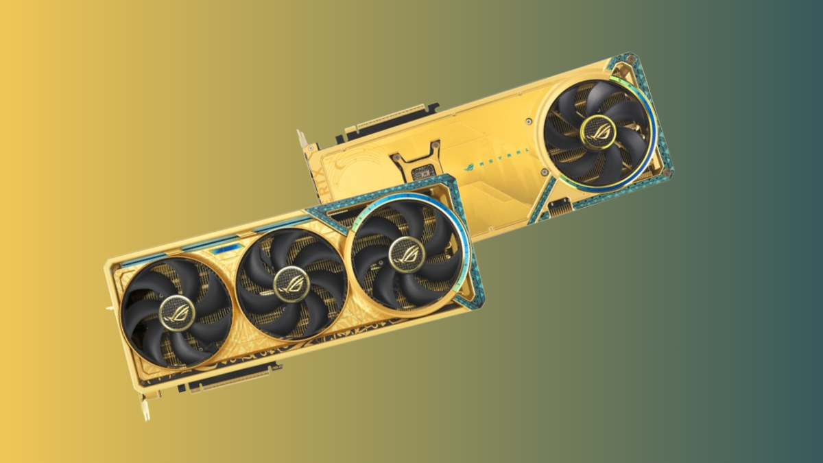 ASUS launches another gold-themed GPU but this time it’s the RTX 5080