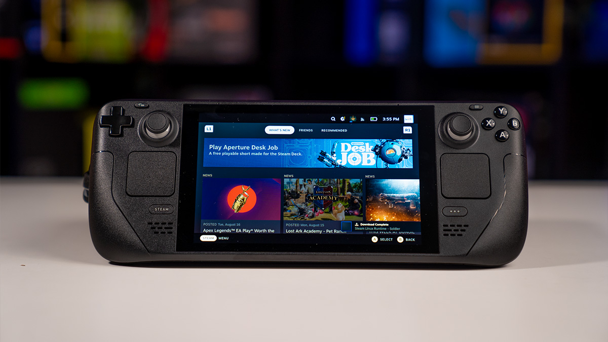 Two Steam Deck updates in one day bring bug fixes to Nintendo Switch controllers and new accessibility option