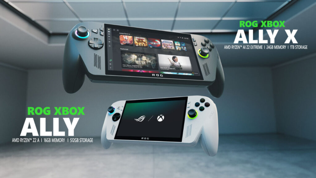 Xbox ROG Ally and ROG Ally X