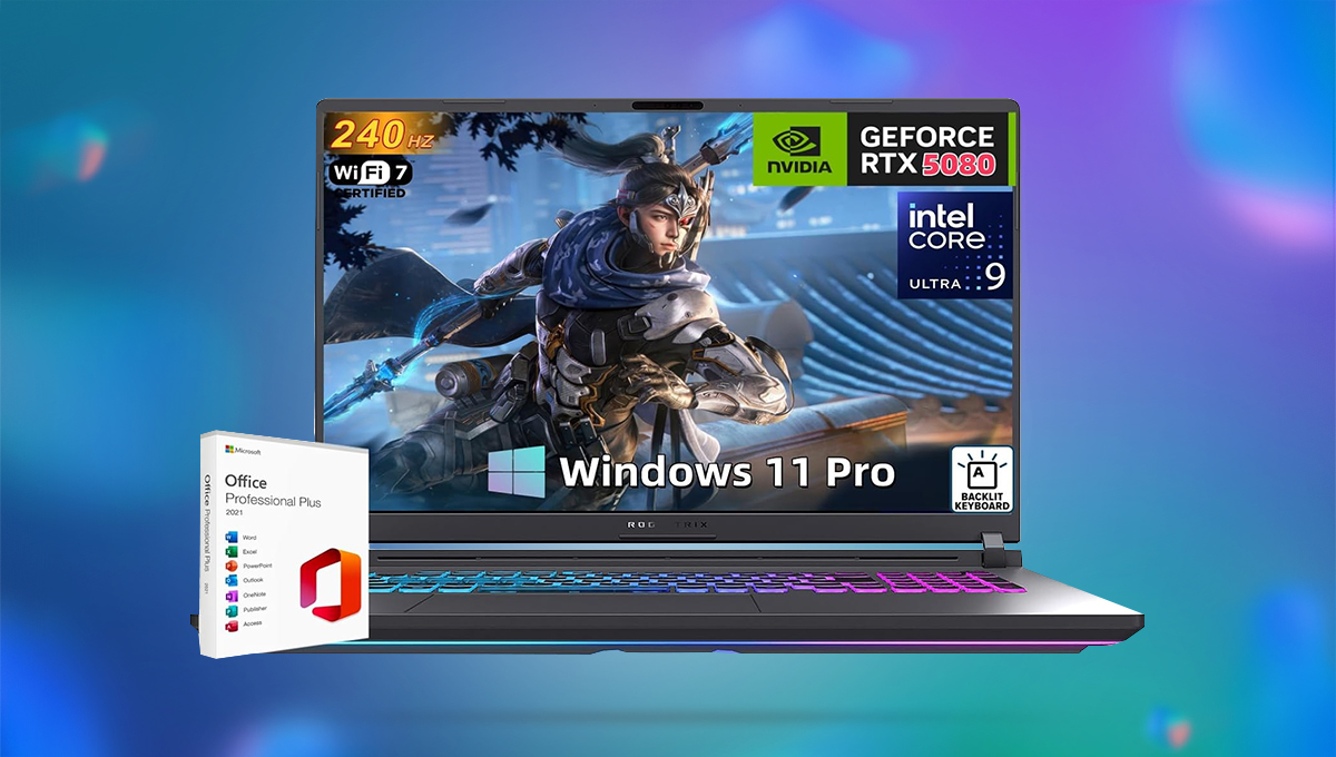 This RTX 5080 gaming laptop is a beast and it’s now $1,300 off on Amazon