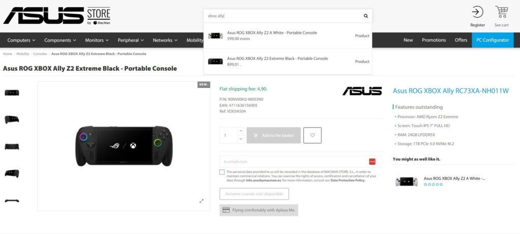 New ROG Xbox Best friend handhelds get any other value leak, this time from an legitimate spouse