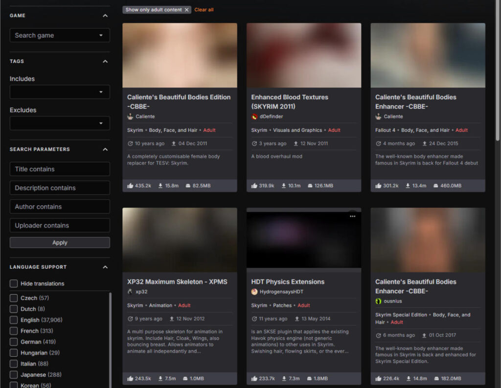 Nexus Mods will now want age verification for grownup content material, and no, it is not the brand new homeowners’ fault