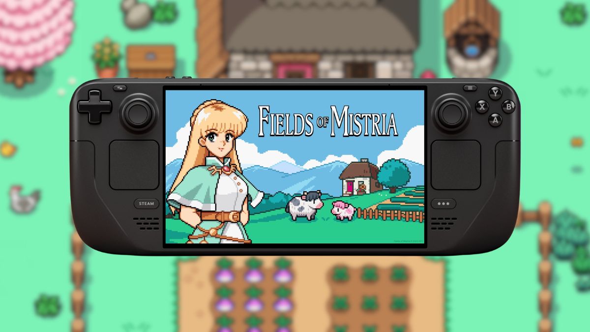 Fields of Mistria closes the gap to Stardew Valley in Steam Deck charts following its third major update