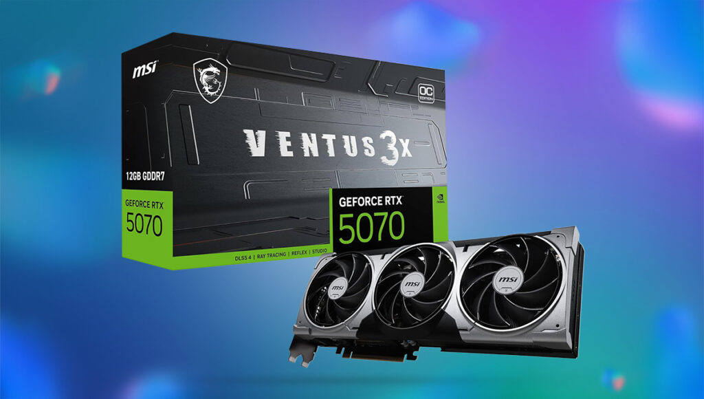 MSI Gaming RTX 5070 12G deal