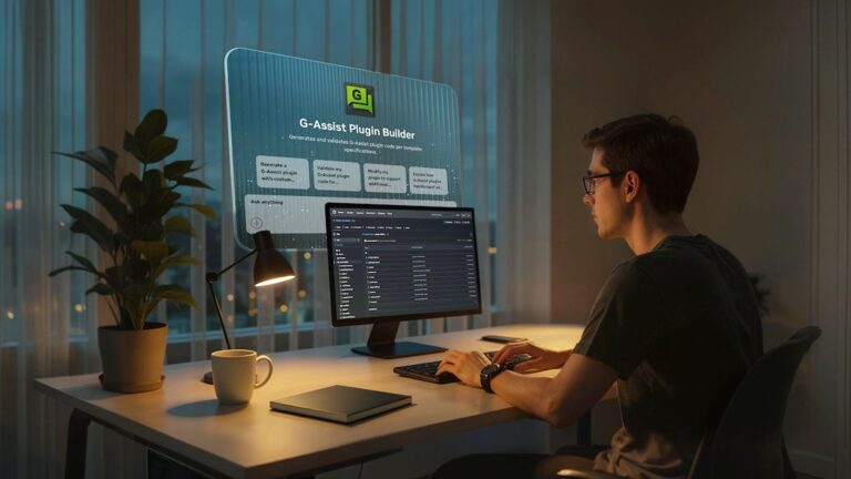 G-Assist Plugin Builder promotional image, source: Nvidia