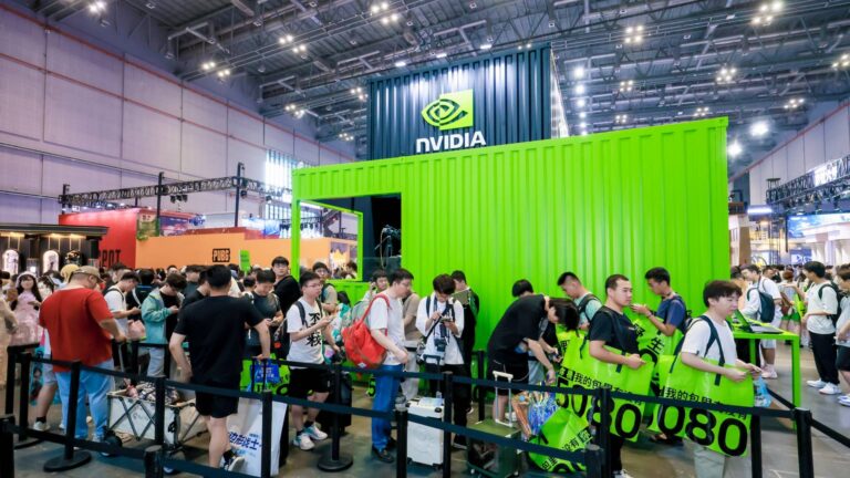 Nvidia booth at Bilibili World, source: realVictor_M