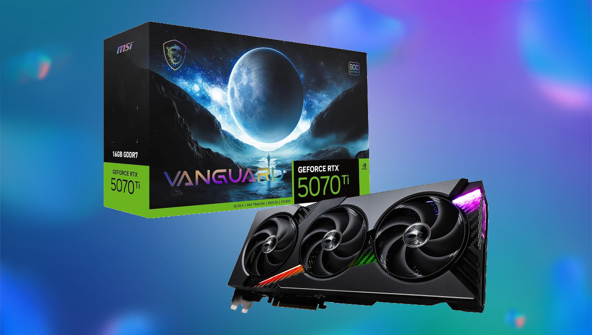 Overclocked RTX 5070 Ti gets closer to MSRP pricing with a price slash on Amazon