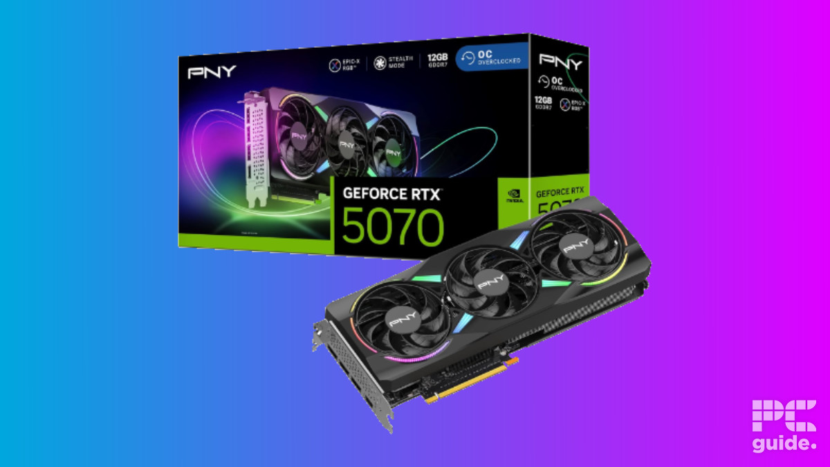 PNY’s custom RTX 5070 drops to a new low price in an Amazon deal