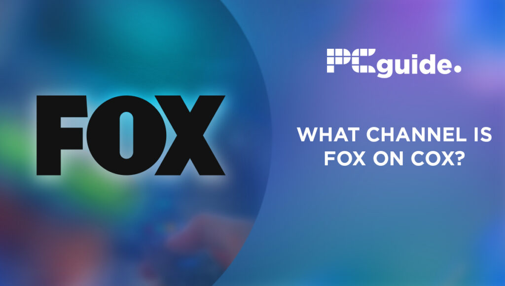 Photo of Fox's logo on generic background