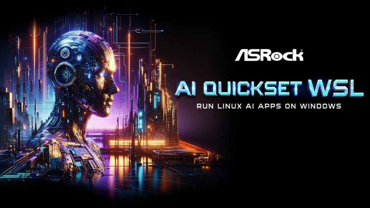 ASRock unveils easy way to run Linux-based AI applications on Windows, with limited GPU support