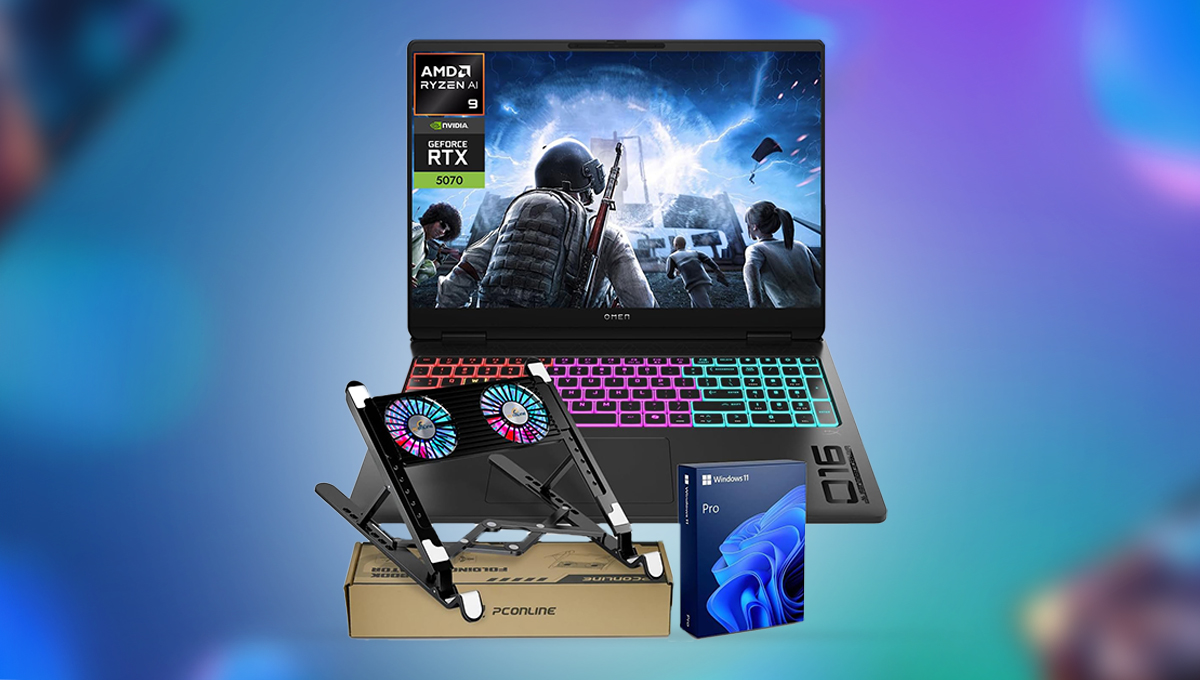 Only 14 units are left of this powerful RTX 5070, Ryzen AI 9 HX 375 gaming laptop deal