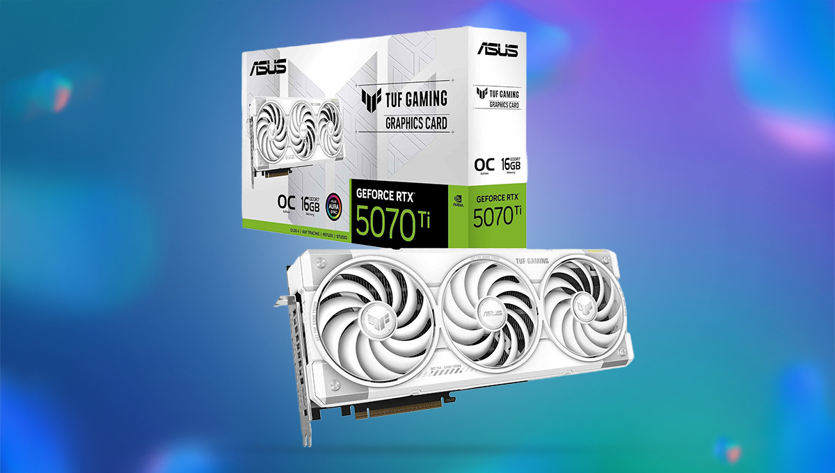ASUS RTX 5070 Ti drops to its lowest-ever price on Amazon