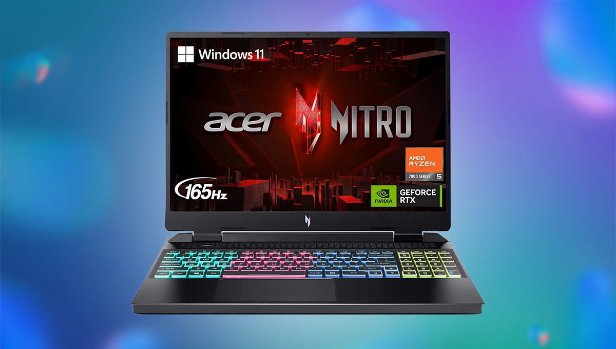 Budget-friendly Acer Nitro RTX 40-series laptop nosedives in price with new Amazon deal