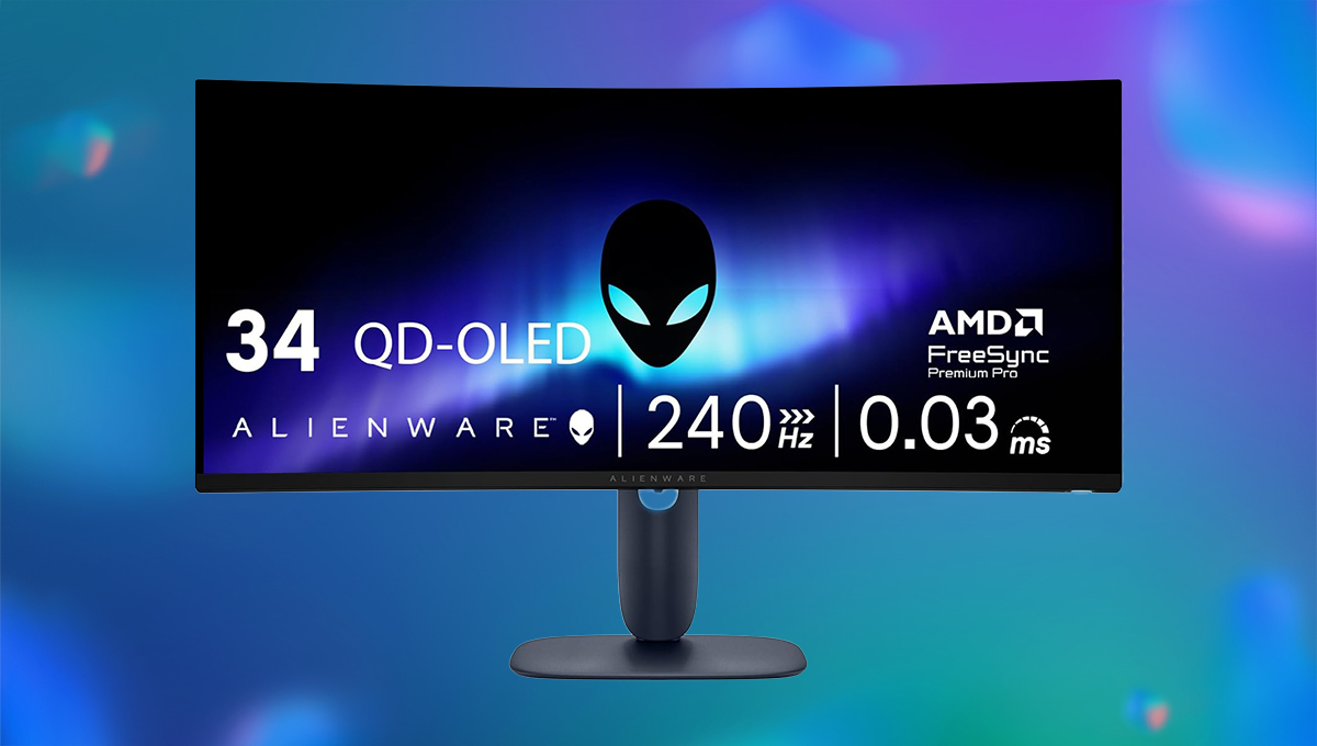 Amazon deal drops popular Alienware 34-inch QD-OLED monitor to its lowest price in months
