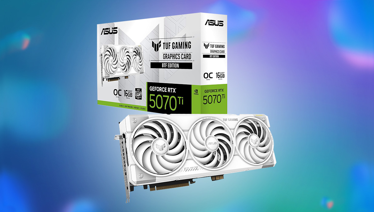 Limited-time Amazon deal has sent this all-white RTX 5070 Ti plummeting in price