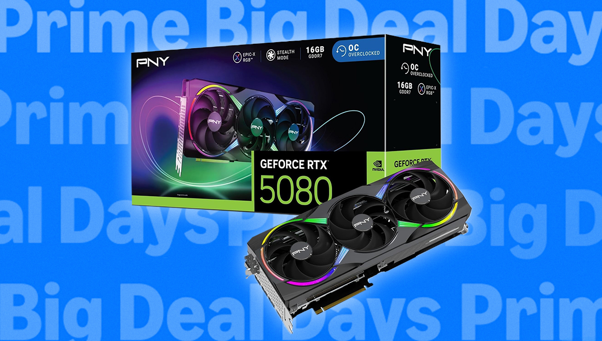 This Epic-X RTX 5080 deal knocks nearly a quarter off the price this Prime Day