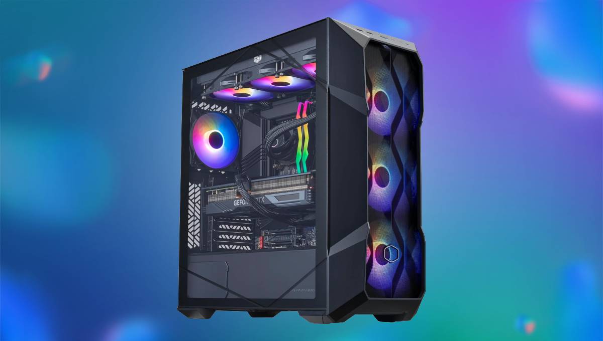 Cooler Master RTX 5080 gaming PC with outstanding Ryzen X3D CPU now $800 off with Amazon deal