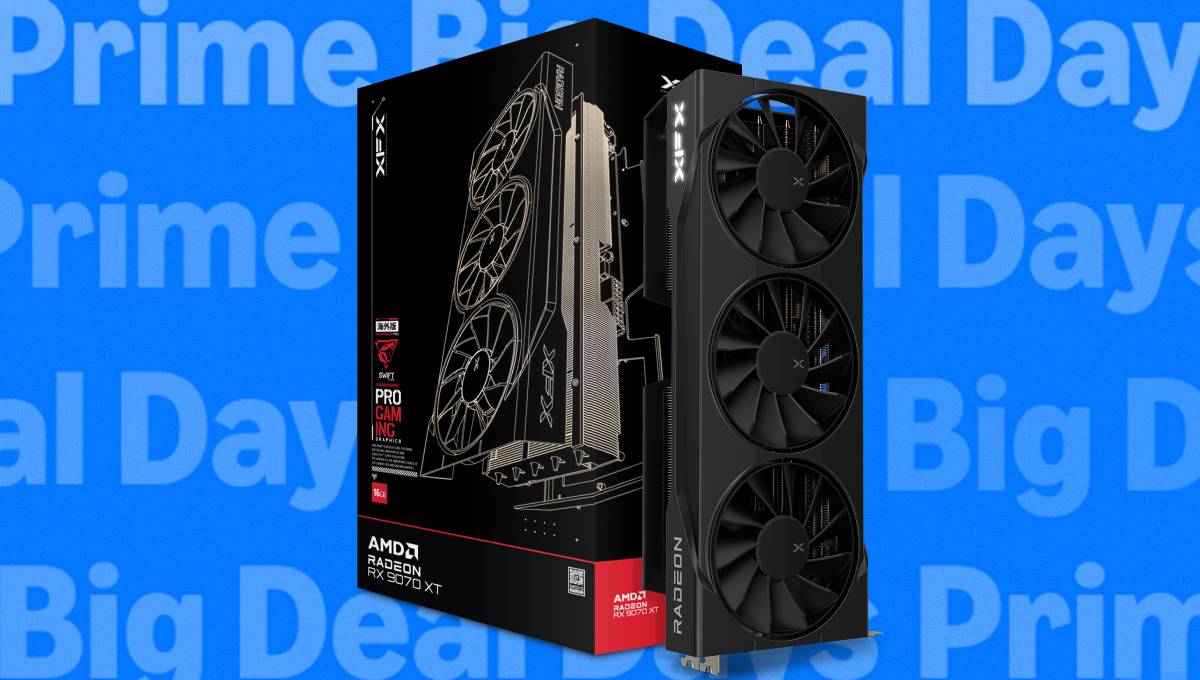 Outstanding XFX Swift RX 9070XT graphics card hits record