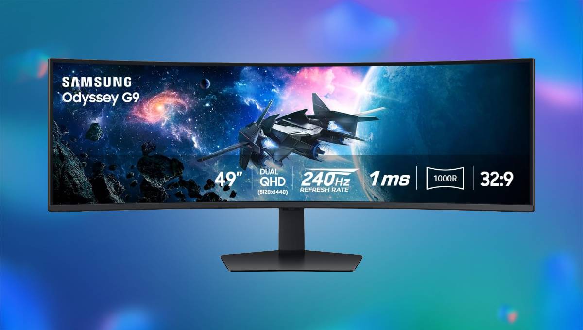 Immersive Samsung ultrawide 49″ dual-QHD gaming monitor gets a decent price cut with Amazon deal
