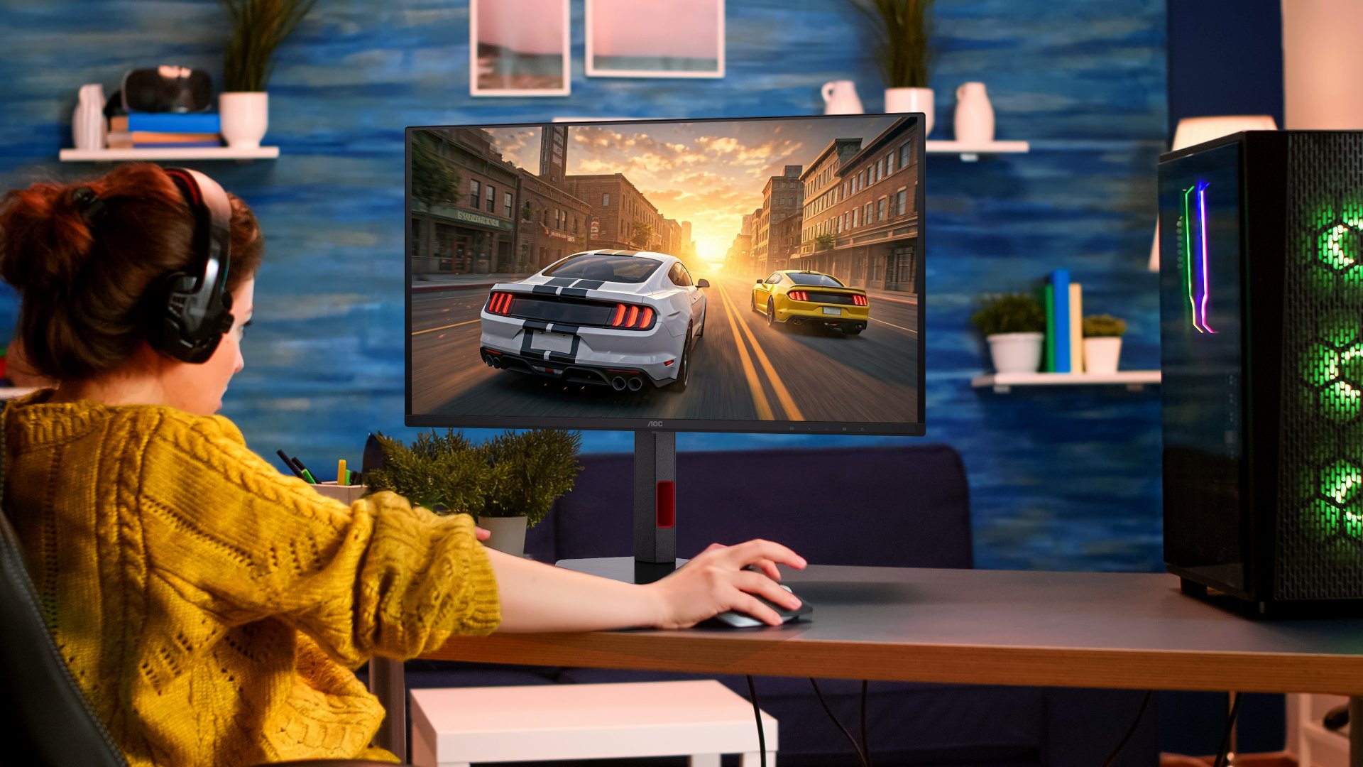 AOC’s budget gaming monitor series has its first QD-OLED displays, 1440p with up to 360Hz refresh rate