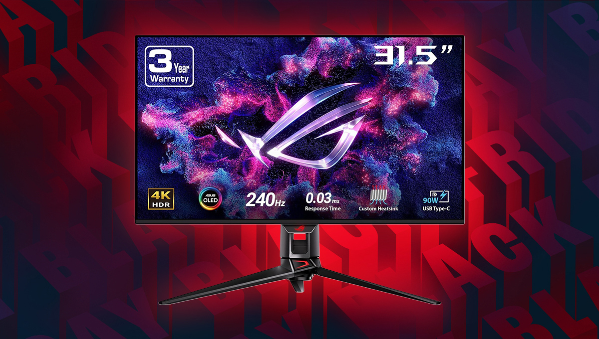 Black Friday deal axes hugely popular ASUS 32″ 4K OLED gaming monitor by 31%