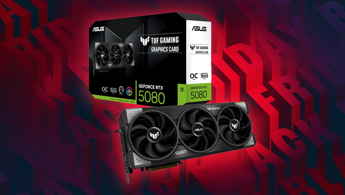 Amazon deal crashes price of ASUS TUF RTX 5080 GPU to its lowest