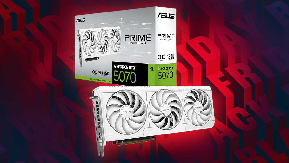Black Friday deal drops white RTX 5070 price to a new low at Amazon
