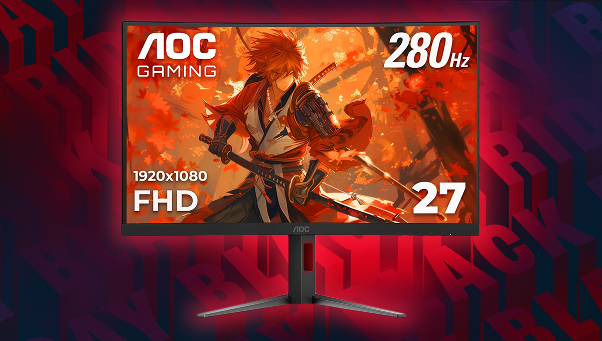Cheap but very cheerful, this 280Hz curved gaming monitor is just $130 in Black Friday deal