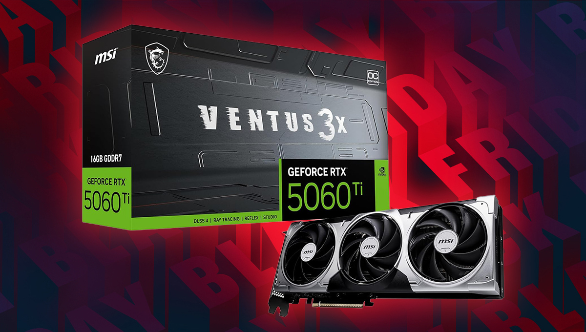Hot Black Friday deal plummets price of MSI RTX 5060 Ti to lowest yet