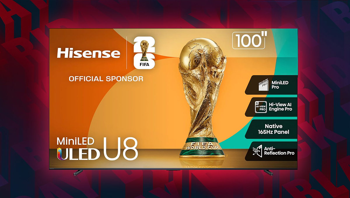 Amazon deal has knocked over $1,000 off this gigantic Hisense 100-inch mini-LED 4K TV