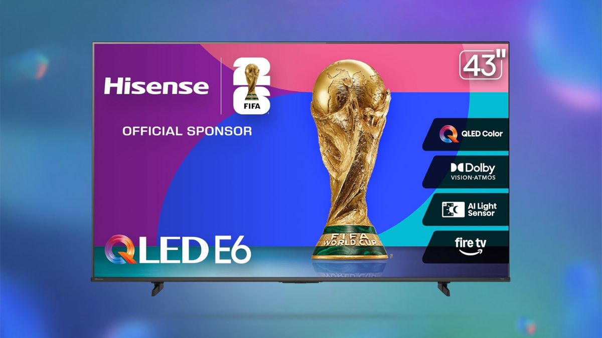 Stunning 43″ Hisense 4K QLED TV is now available at half price on Amazon