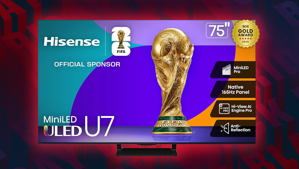 Hisense 75″ QLED U7 4K TV is currently sitting at its best price ahead of Black Friday