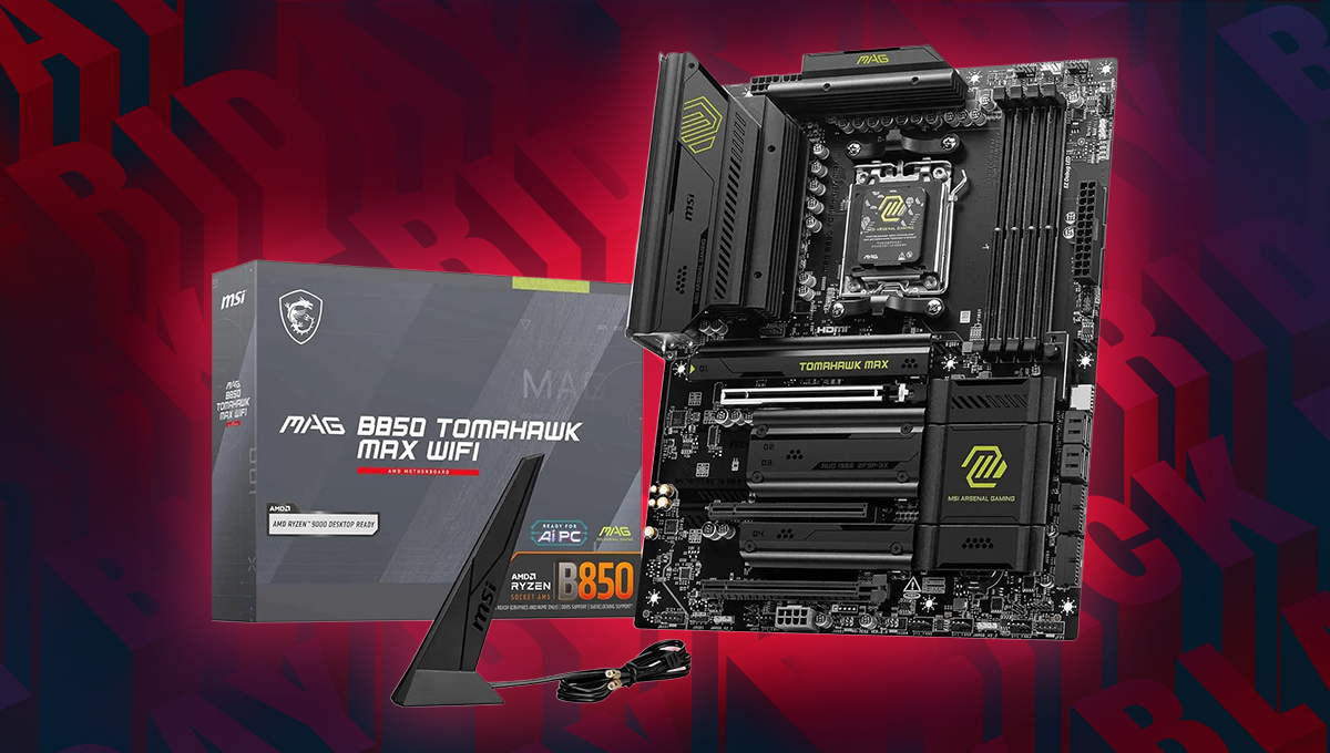 Amazon deal plunges price of AM5-ready MSI B850 mobo to record-low