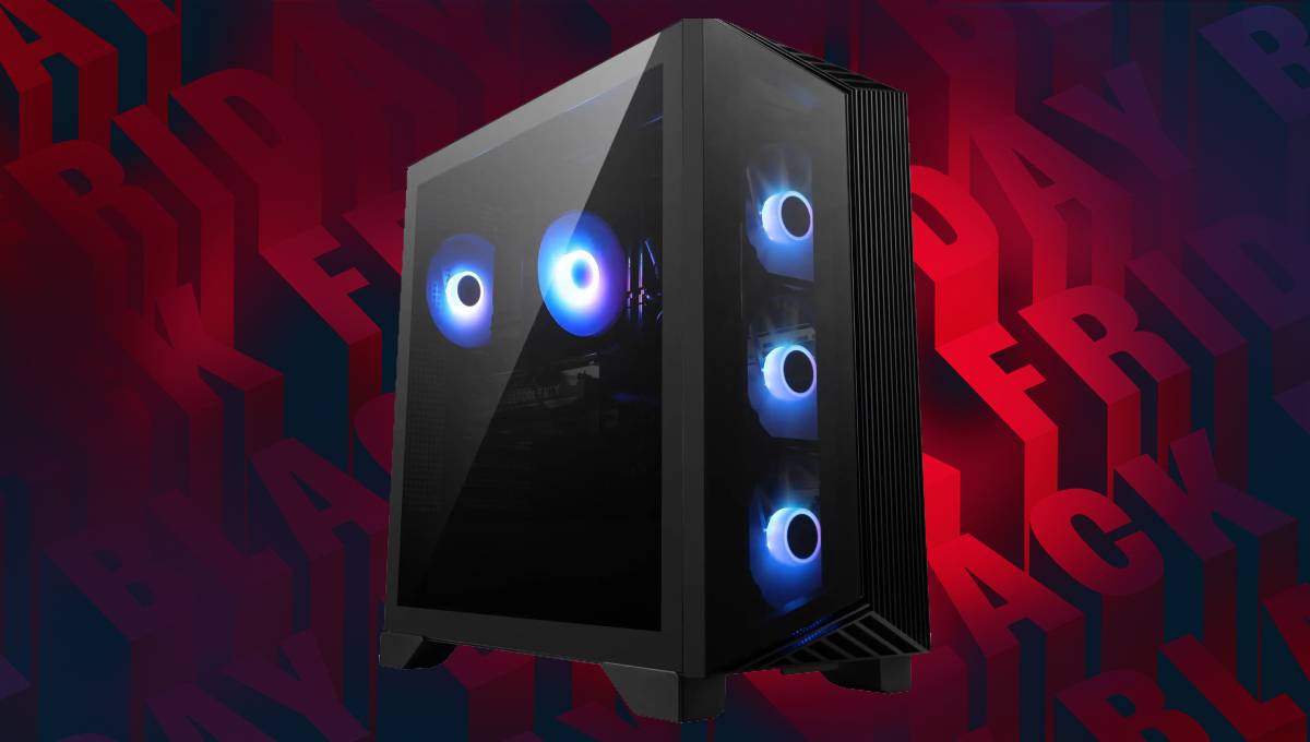 Newegg drops stylish MSI RTX 50-series gaming PC under $1,500 in Black Friday deal