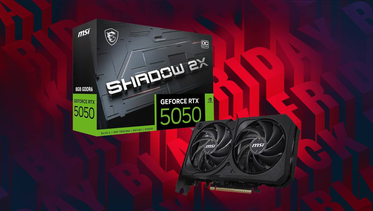 MSI RTX 5050 OC graphics card hits lowest price ever on Amazon with Black Friday deal