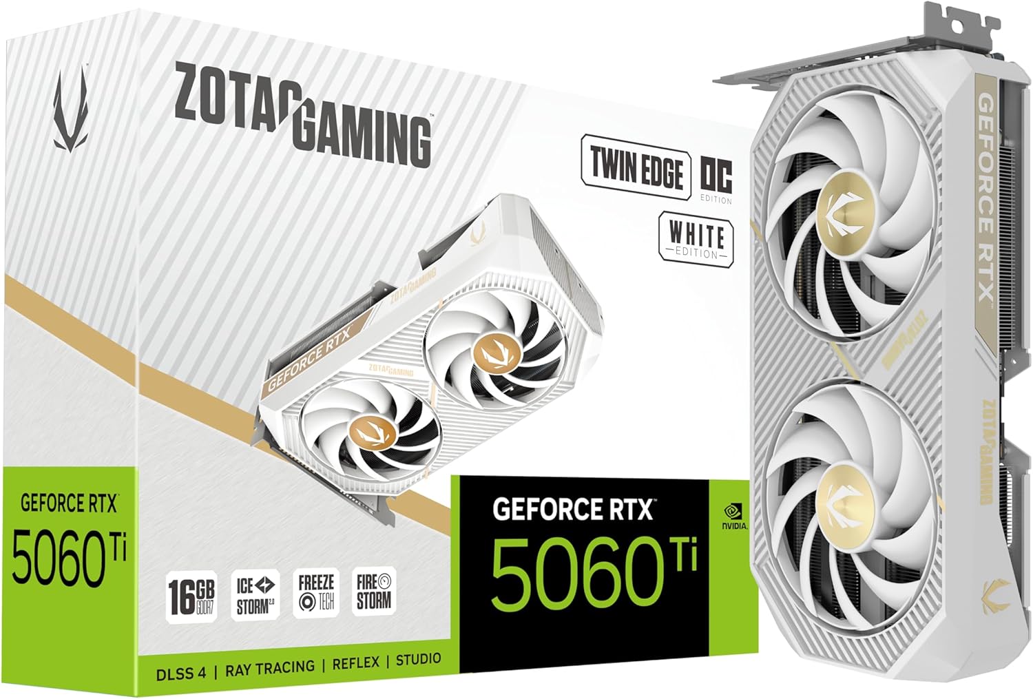ZOTAC RTX 5060 Ti 16GB OC white edition is still at its lowest
