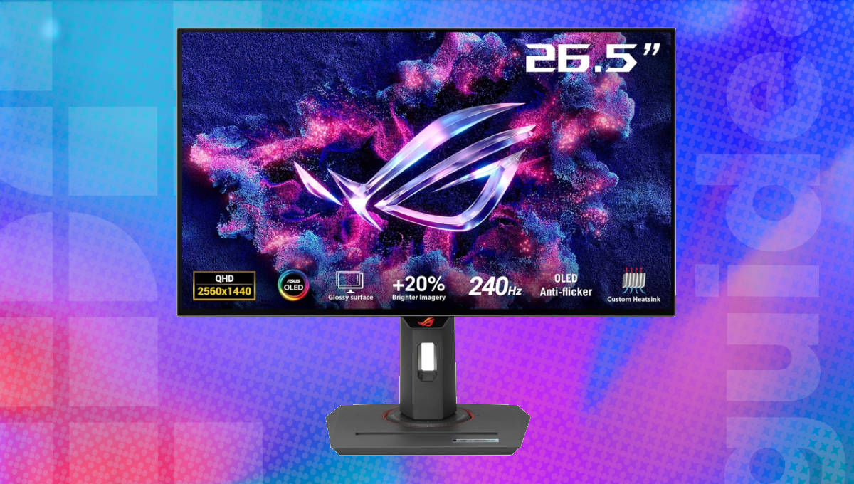 Fast 1440p ASUS OLED monitor has a quarter slashed off its price in an Amazon holiday deal