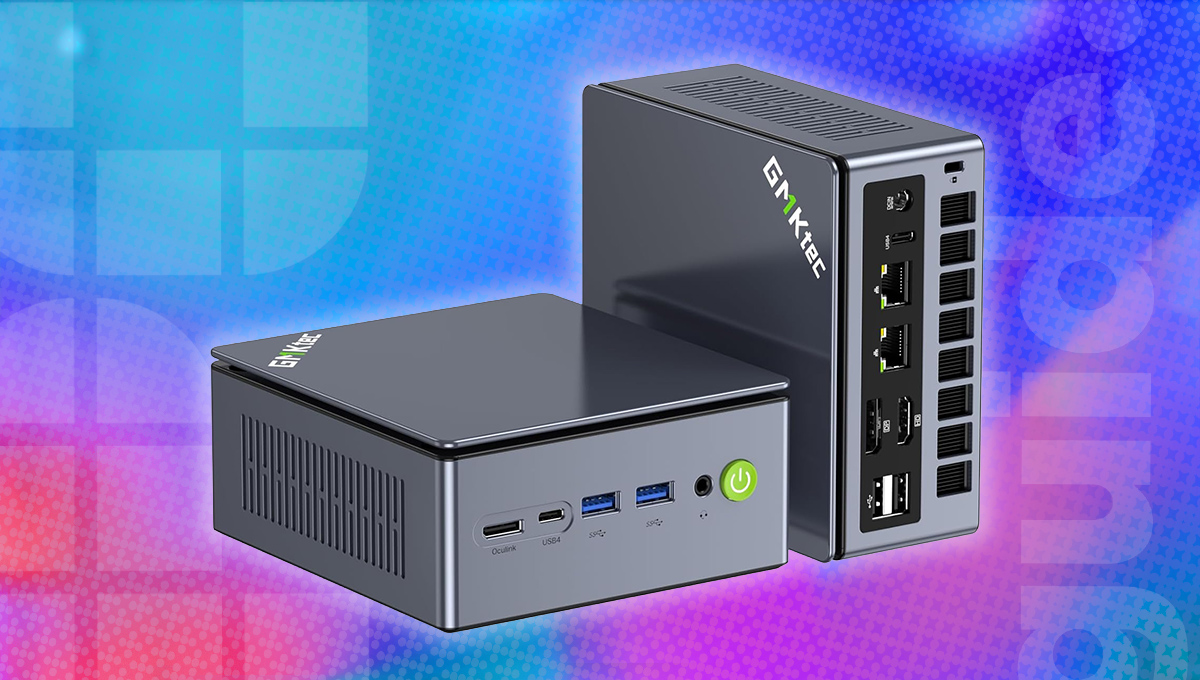 GMKtec Mini PC ideal for lightweight gaming with 32GB DDR5 RAM