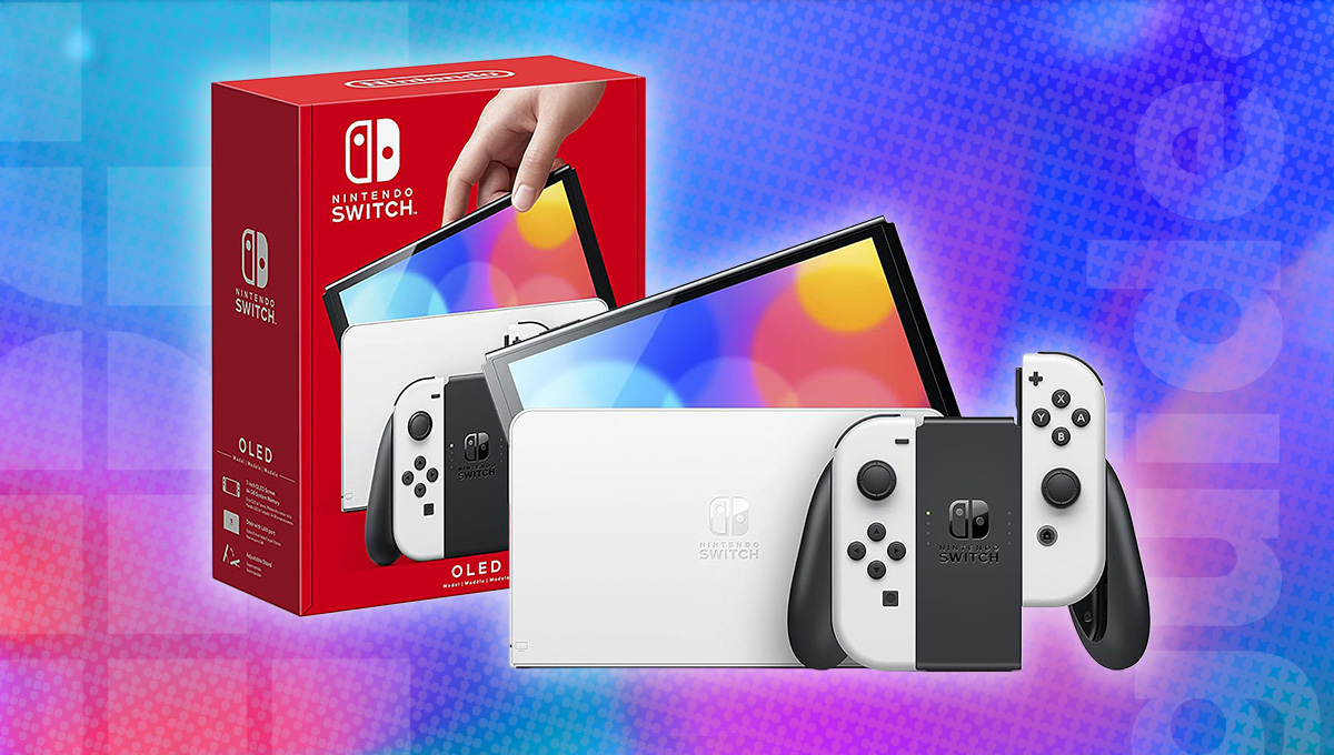 White-themed Nintendo Switch with OLED display is still on sale as