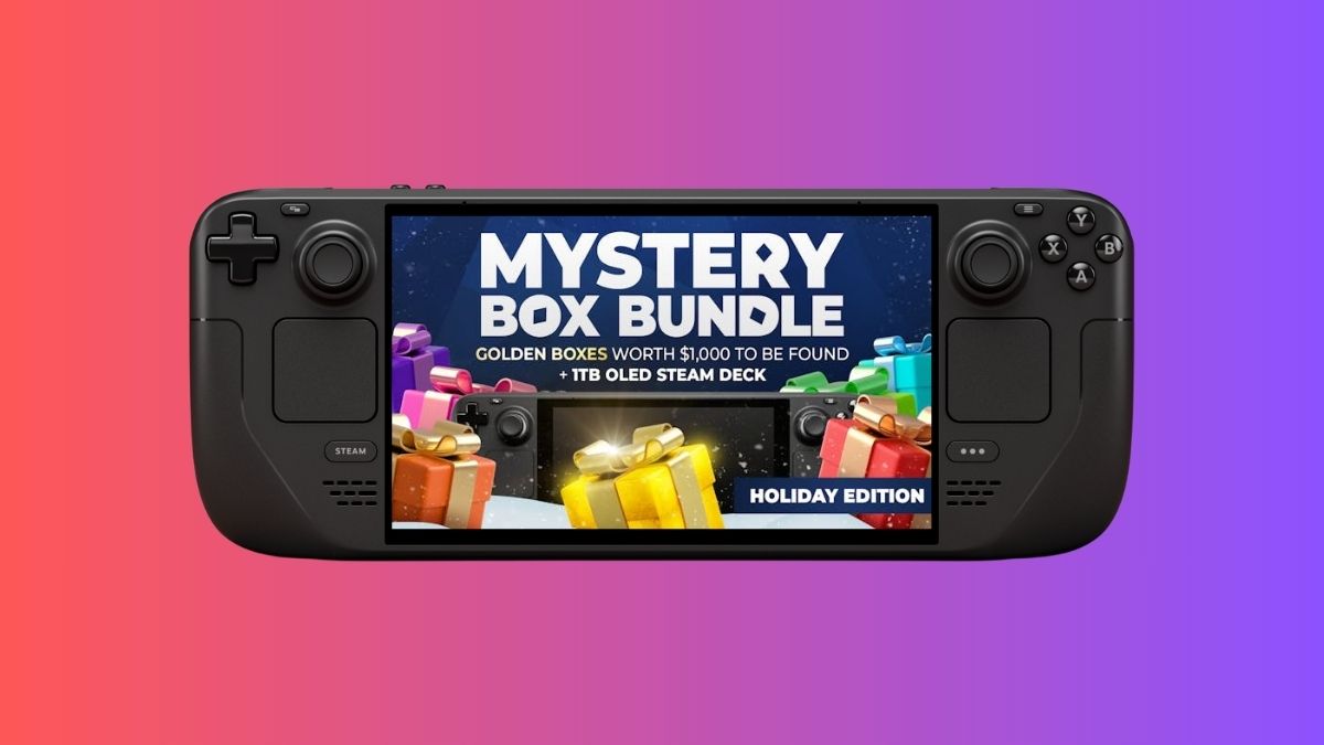 Fanatical's special New Year Mystery bundle gives you the chance to win a Steam Deck OLED for just $1