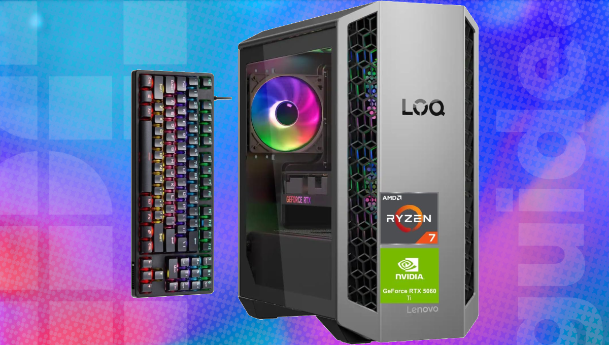 Lenovo RTX 5060 Ti, 8745HX gaming PC has $100 slashed from its asking price