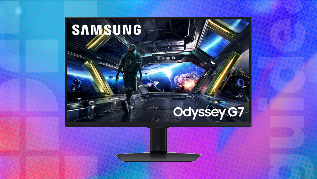 Samsung 27″ Odyssey G7 4K 144Hz gaming monitor is $30 away from its best price ever thanks to 46% discount