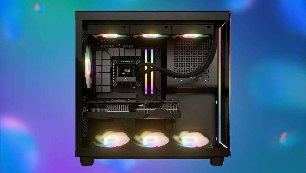 RX 9070 XT and Ryzen 7 9800X3D Andromeda Insights gaming PC 
