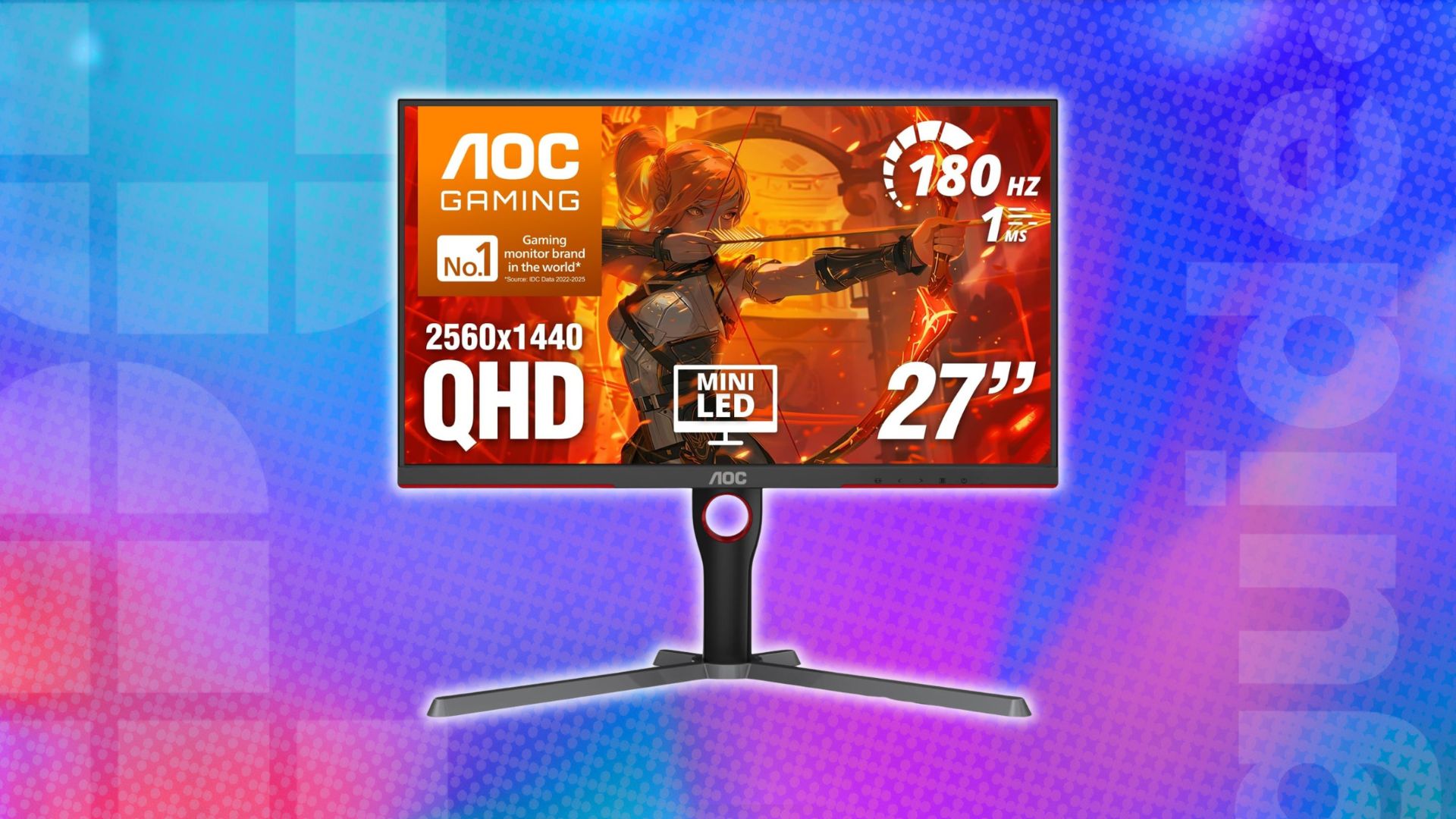 One of our top gaming monitors is back to its best price - a 180Hz Mini ...