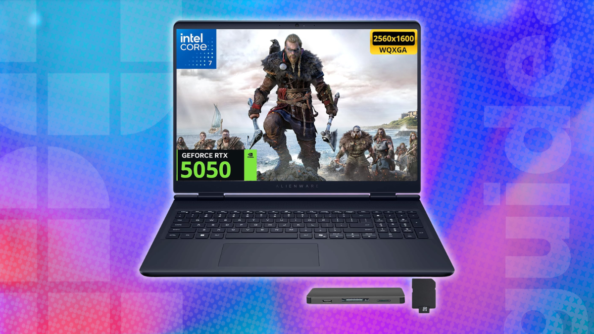 Alienware RTX 5050 gaming laptop deal cuts almost $180 from asking ...