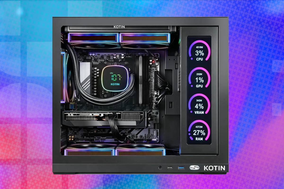 Fantastic looking RTX 5060 Ti and Ryzen 7800X3D gaming PC is available ...