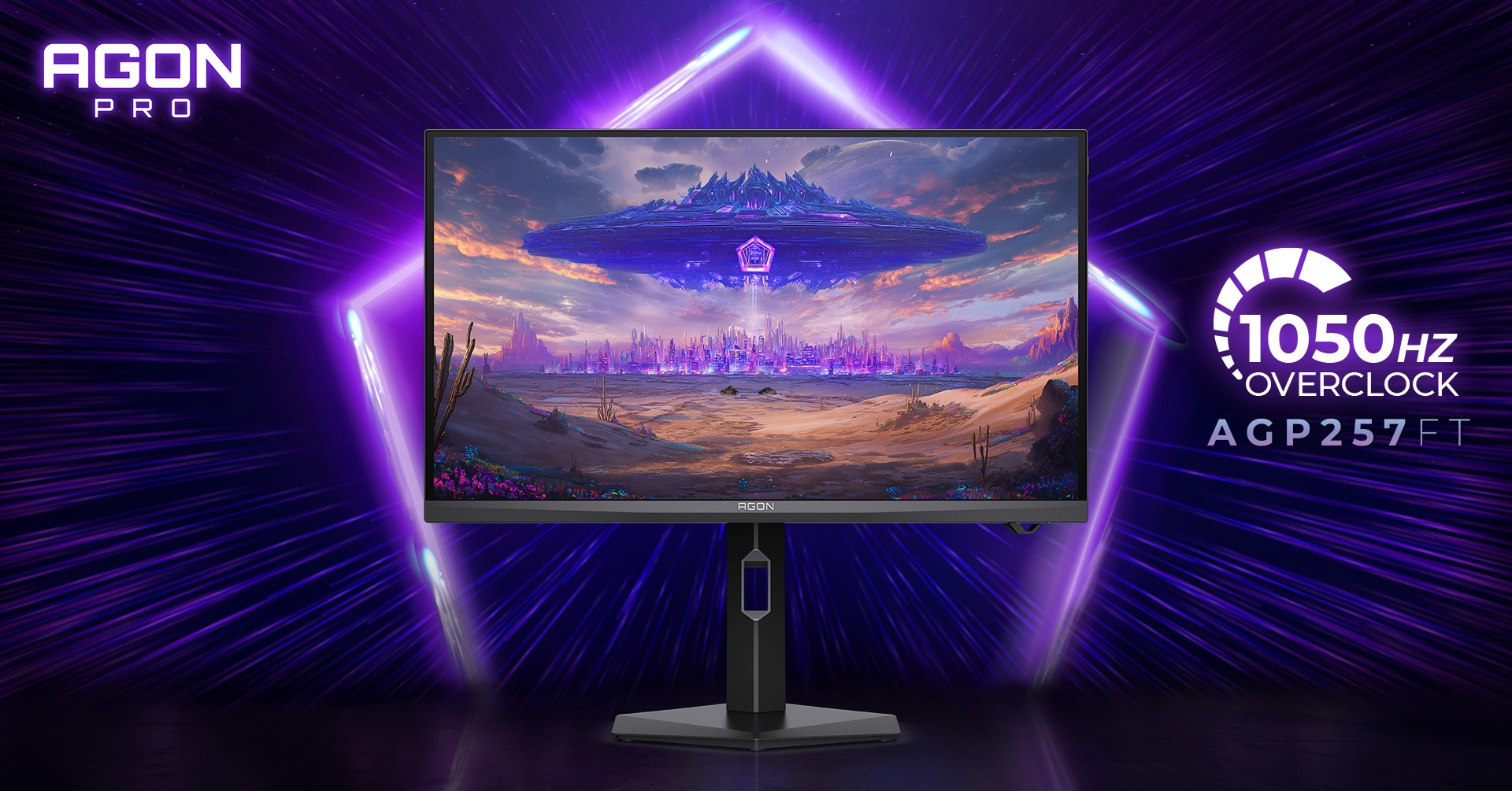 AOC unveils 1,000Hz AGON gaming monitor designed for esports with “oxide-based Fast IPS panel”