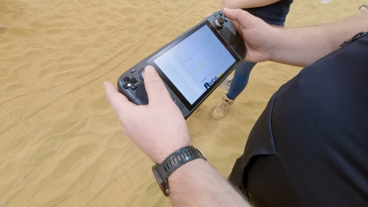 Valve’s popular Steam Deck handheld is being used by Airbus to control its prototype Mars rover