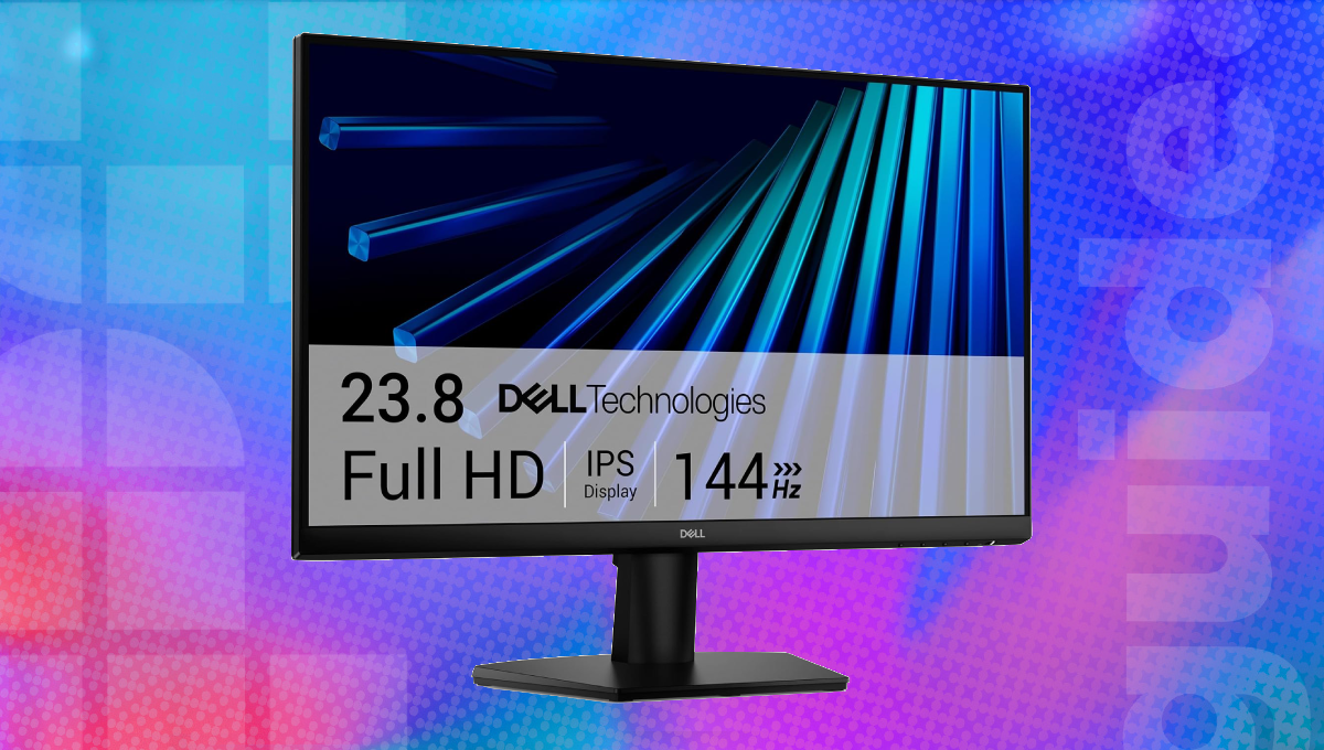 Best-selling Dell 23.8″ 144Hz gaming monitor is super light on the pocket, now just $89.99