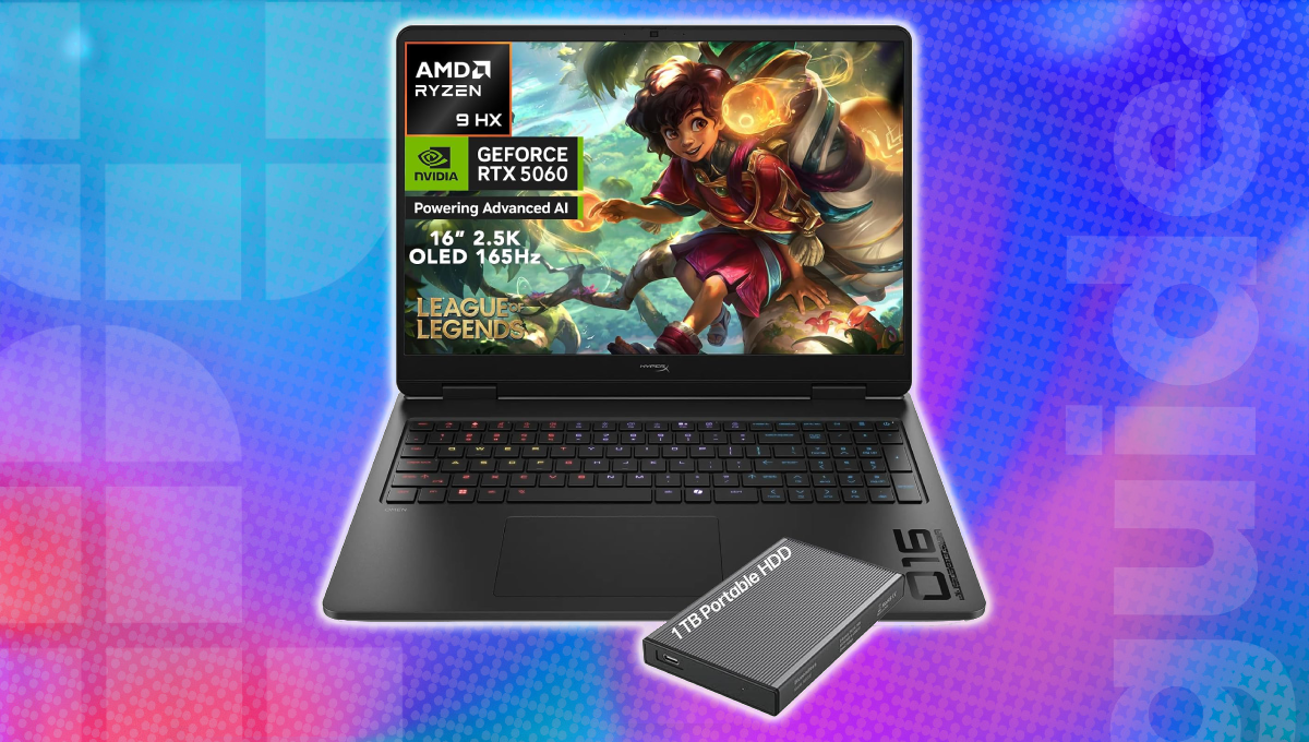 Amazon knocks HP RTX 5060 gaming laptop with 8940HX and 165Hz OLED display to its lowest price in a month